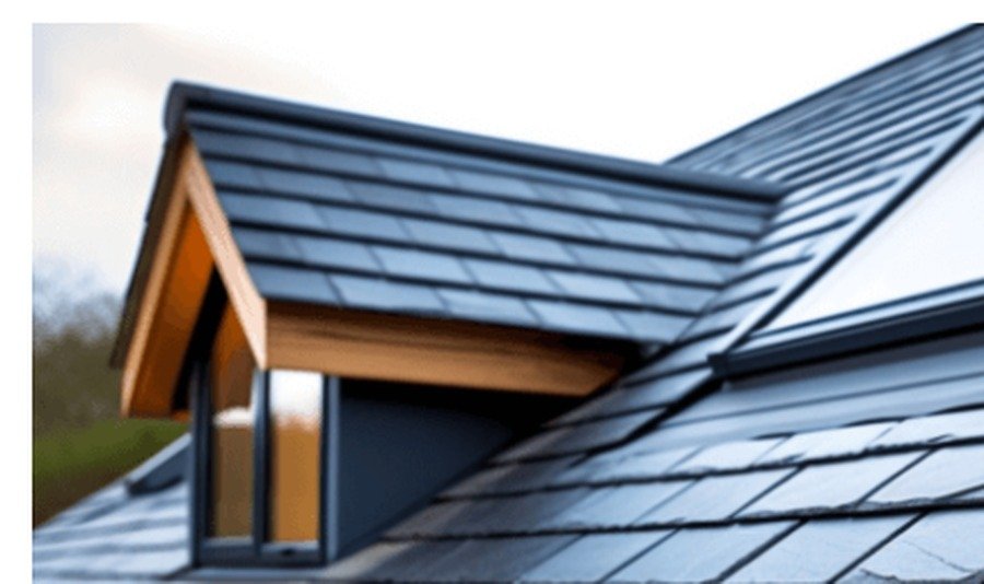 Modern roof detail